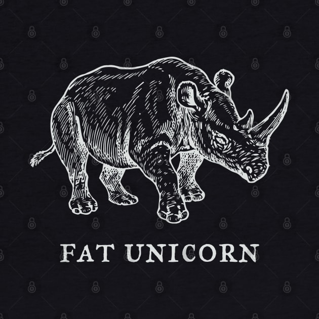 Rhino  - Fat Unicorn D by karutees